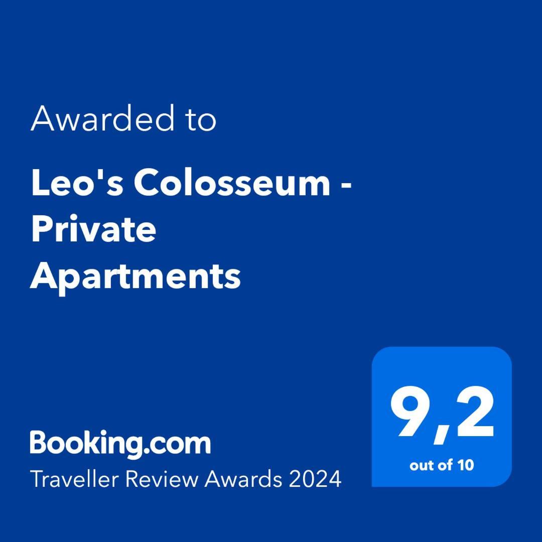 Leo'S Colosseum - Private Apartments Rome Buitenkant foto